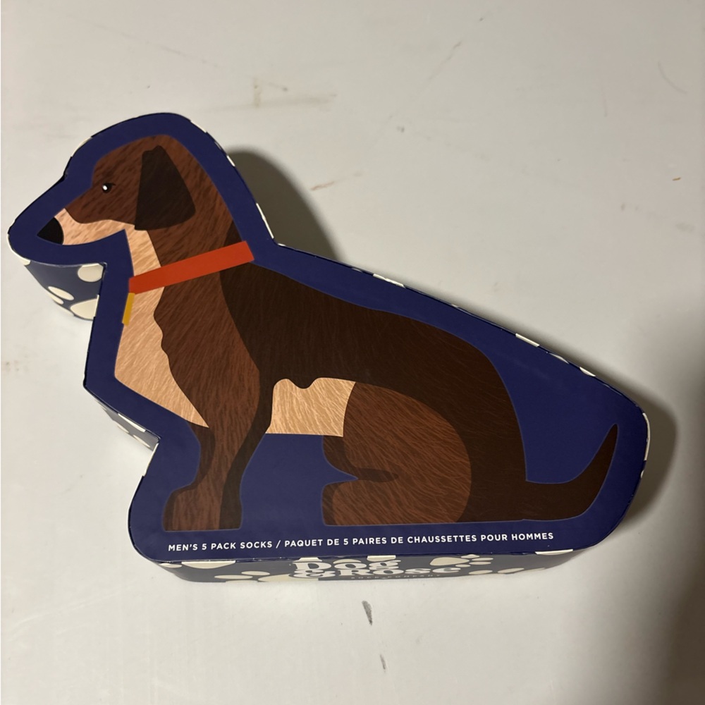Dog-Shaped Empty Box